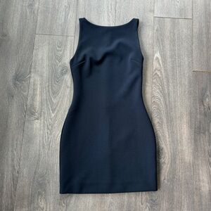 Aritzia Babaton Navy Mini Dress